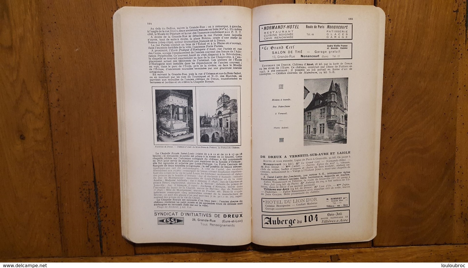 LES GUIDES ROUGES LA NORMANDIE ET SES PLAGES LE DEBARQUEMENT LES ILES ANGLO NORMANDES 216 PAGES PARFAIT ETAT - 1939-45