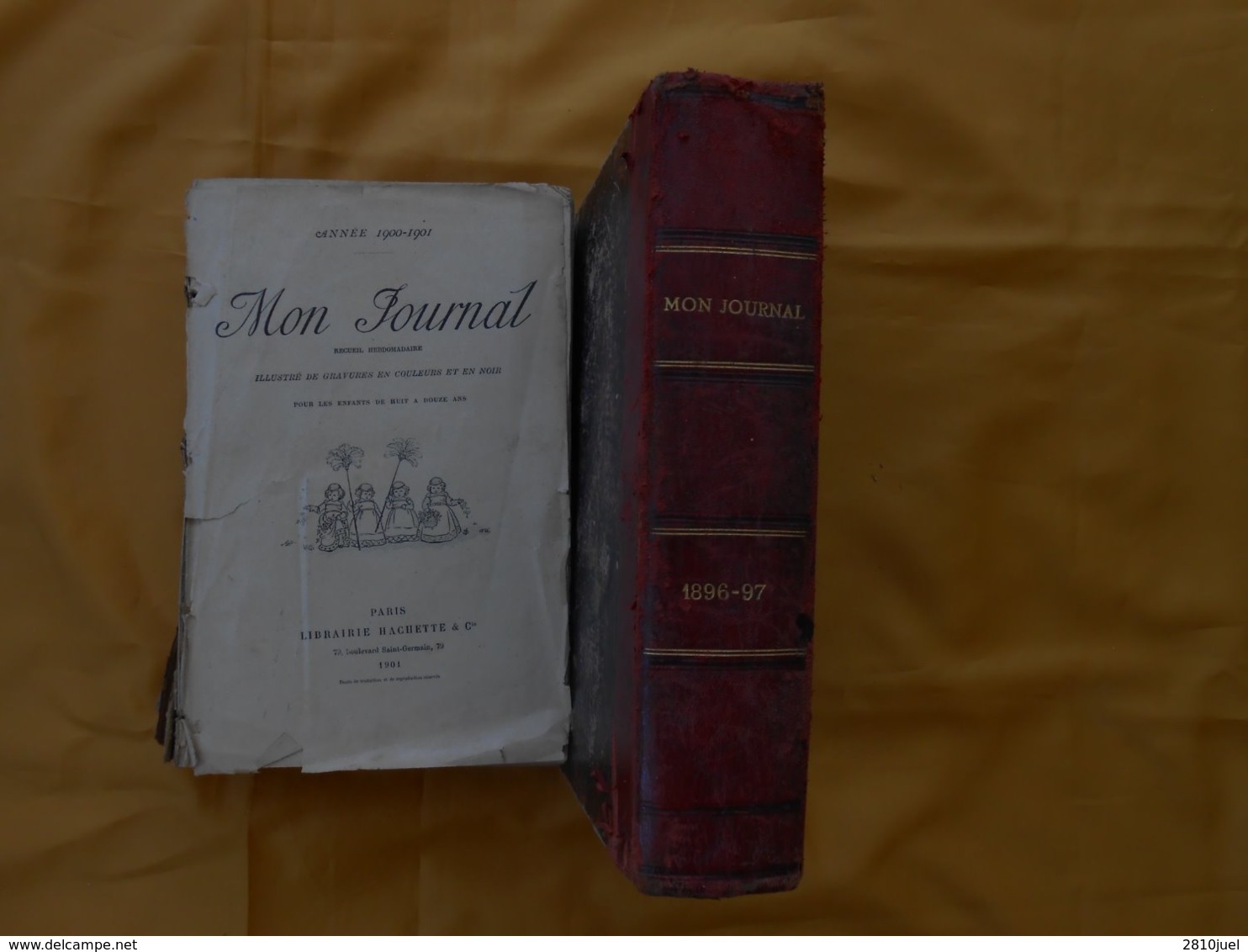 Mon Journal 1900- 1901 - Recueil Hebdomadaire Pour Les Enfants - Hachette - - Autres & Non Classés