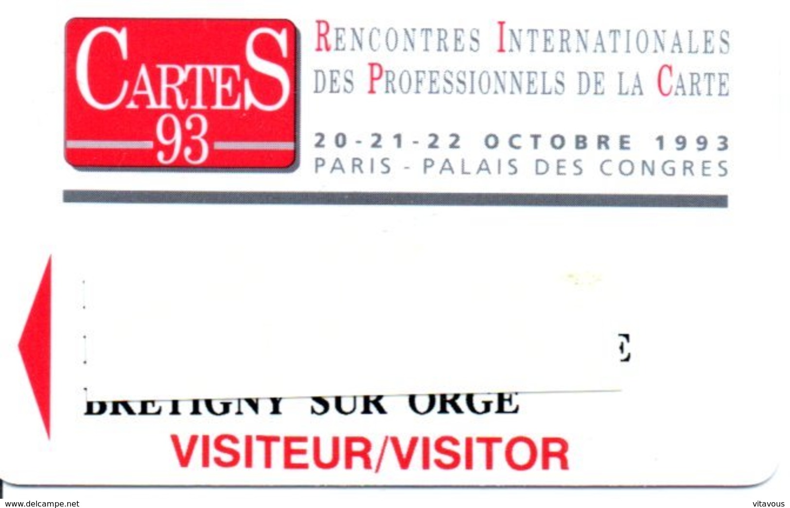 Carte Salon  Magnétique CarteS 93 Card Karte (G 198) TBE - Cartes De Salon Et Démonstration