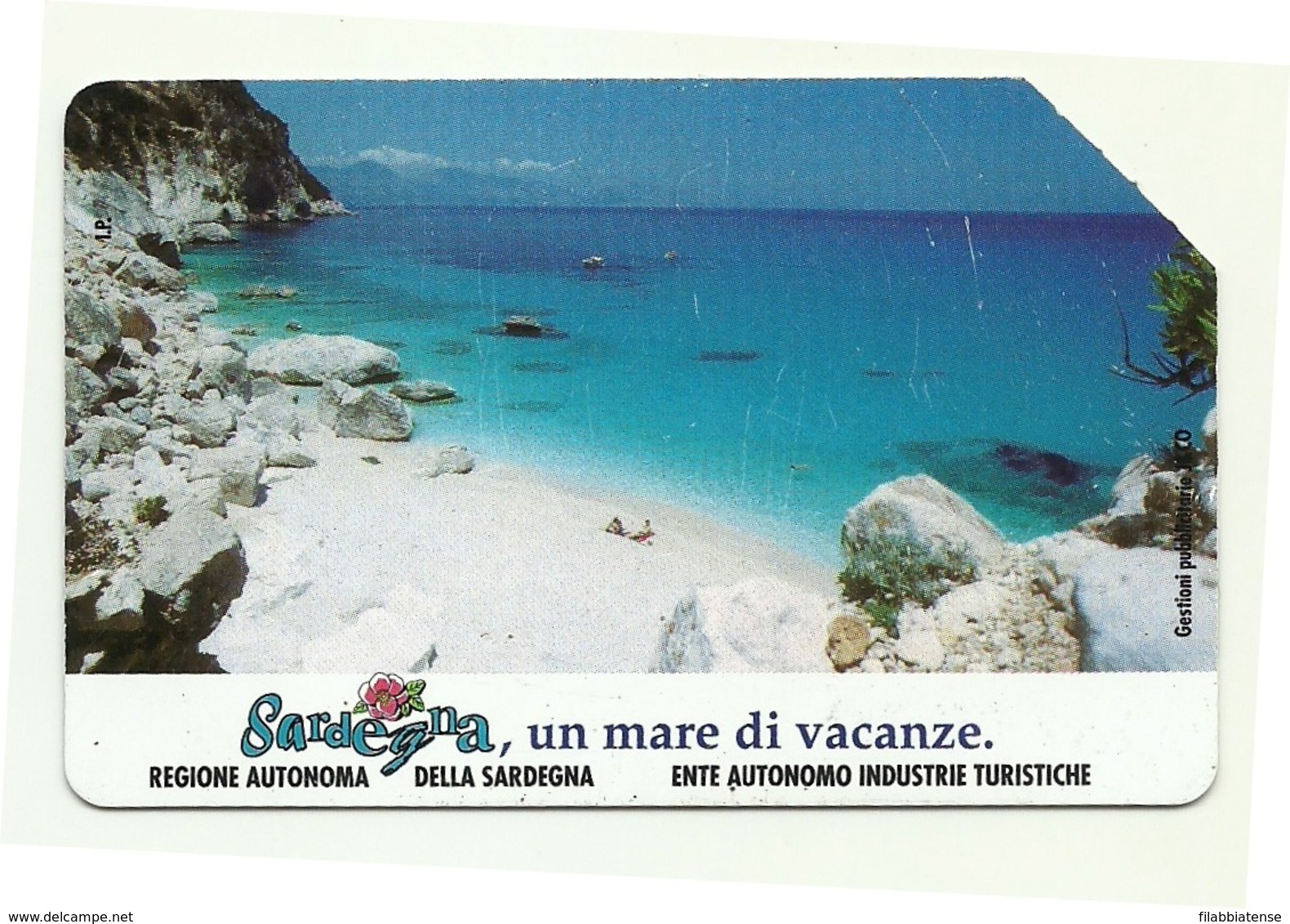 Italia - Tessera Telefonica Da 10.000 Lire N. 286 - 31/12/95 Sardegna - Pubbliche Figurate Ordinarie