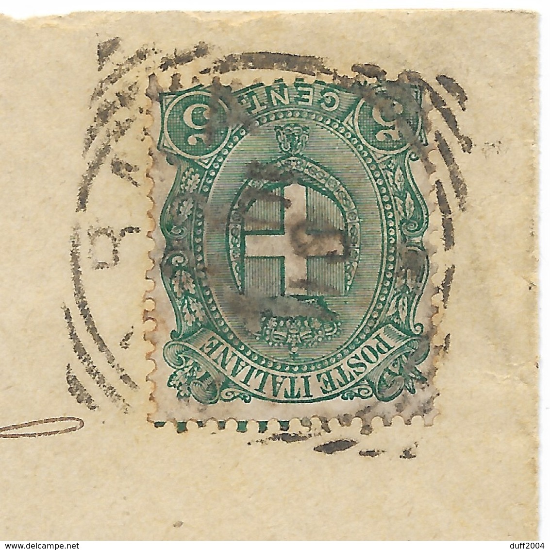 DA PARMA A VICOFERTILE - 22.5.1891. - Storia Postale