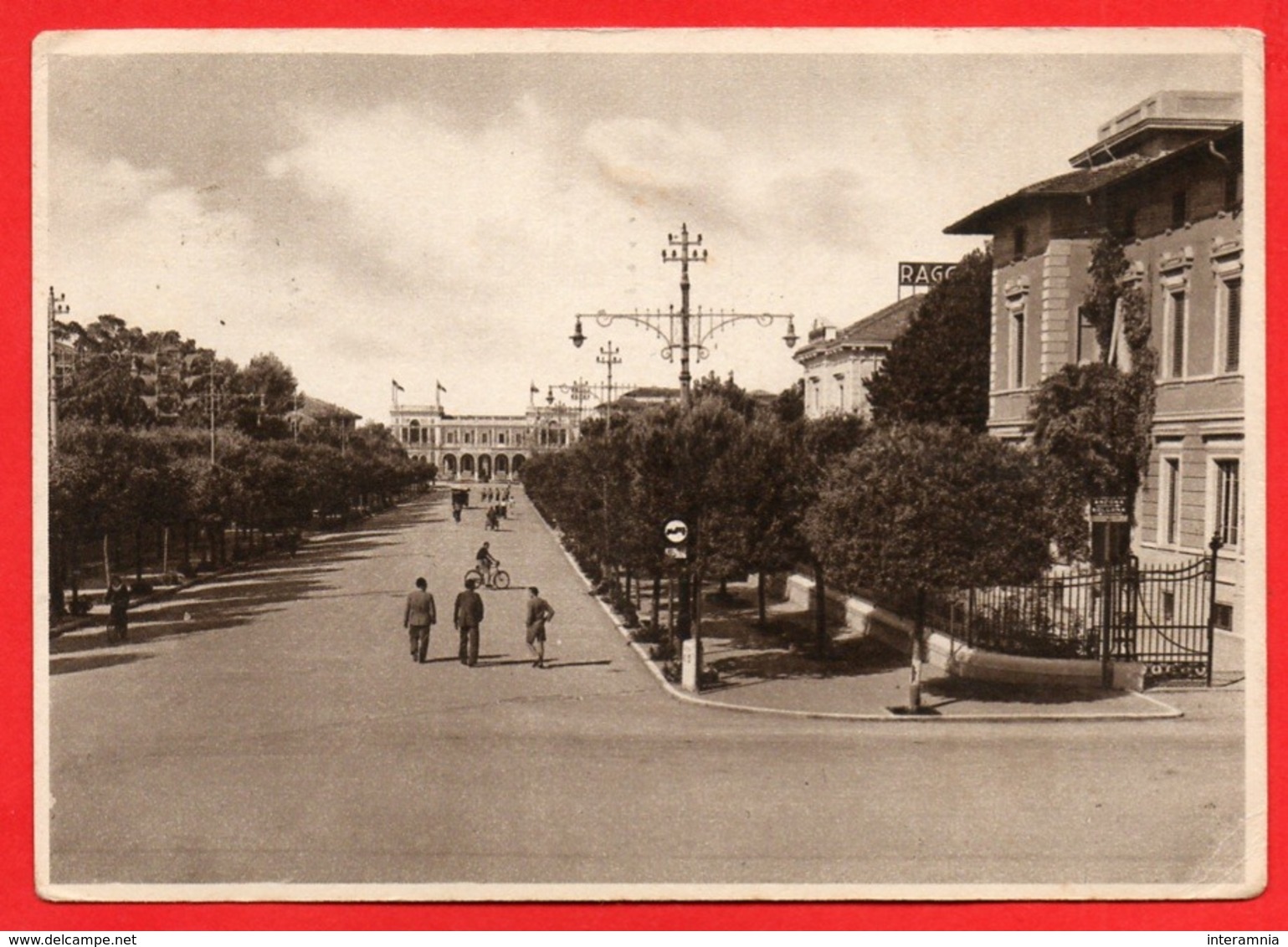 PESARO - VIALE VITTORIO EMANUELE-1938 - Pesaro