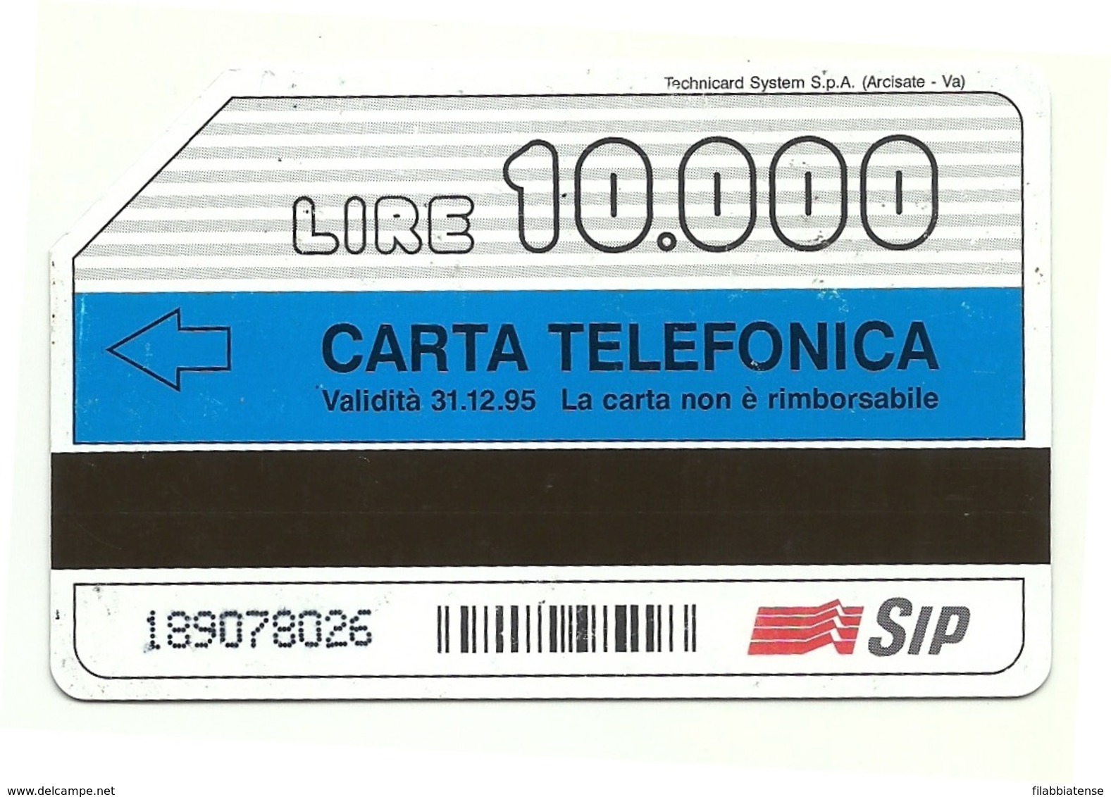 Italia - Tessera Telefonica Da 10.000 Lire N. 291 - 31/12/95 Dizionari Simone - Pubbliche Figurate Ordinarie