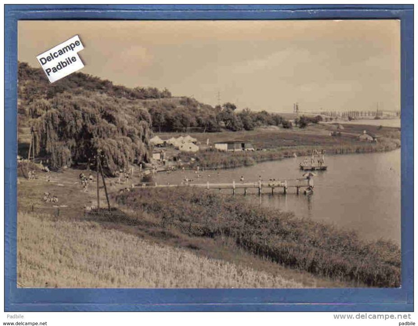 Carte Postale Allemagne Seeburg  (Kr. Eisleben) Ortseit Rollsdorf  Strandbad  Trés Beau Plan - Seeburg