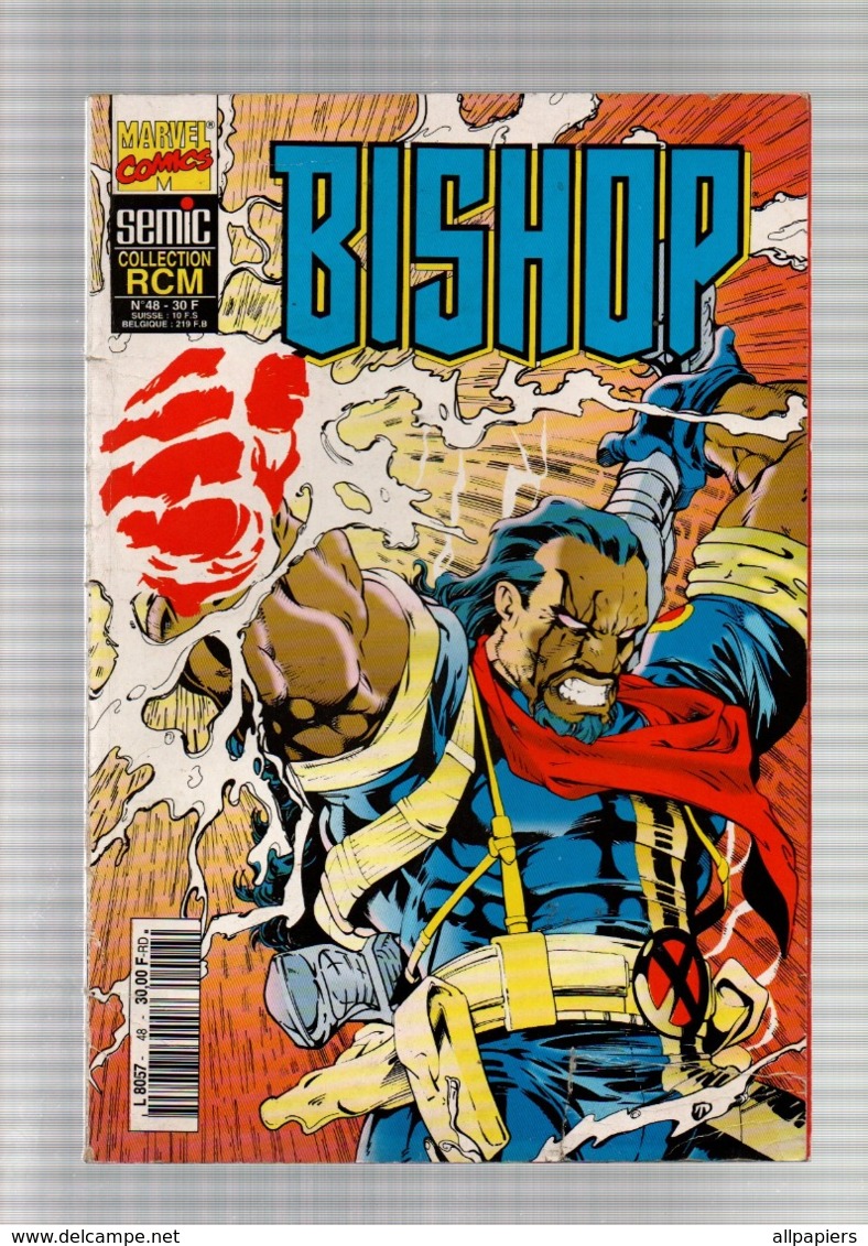 Comics Bishop N°48 évadé Du Futur - Carnage Au Manoir - Futur Antérieur De 1995 - Autres & Non Classés
