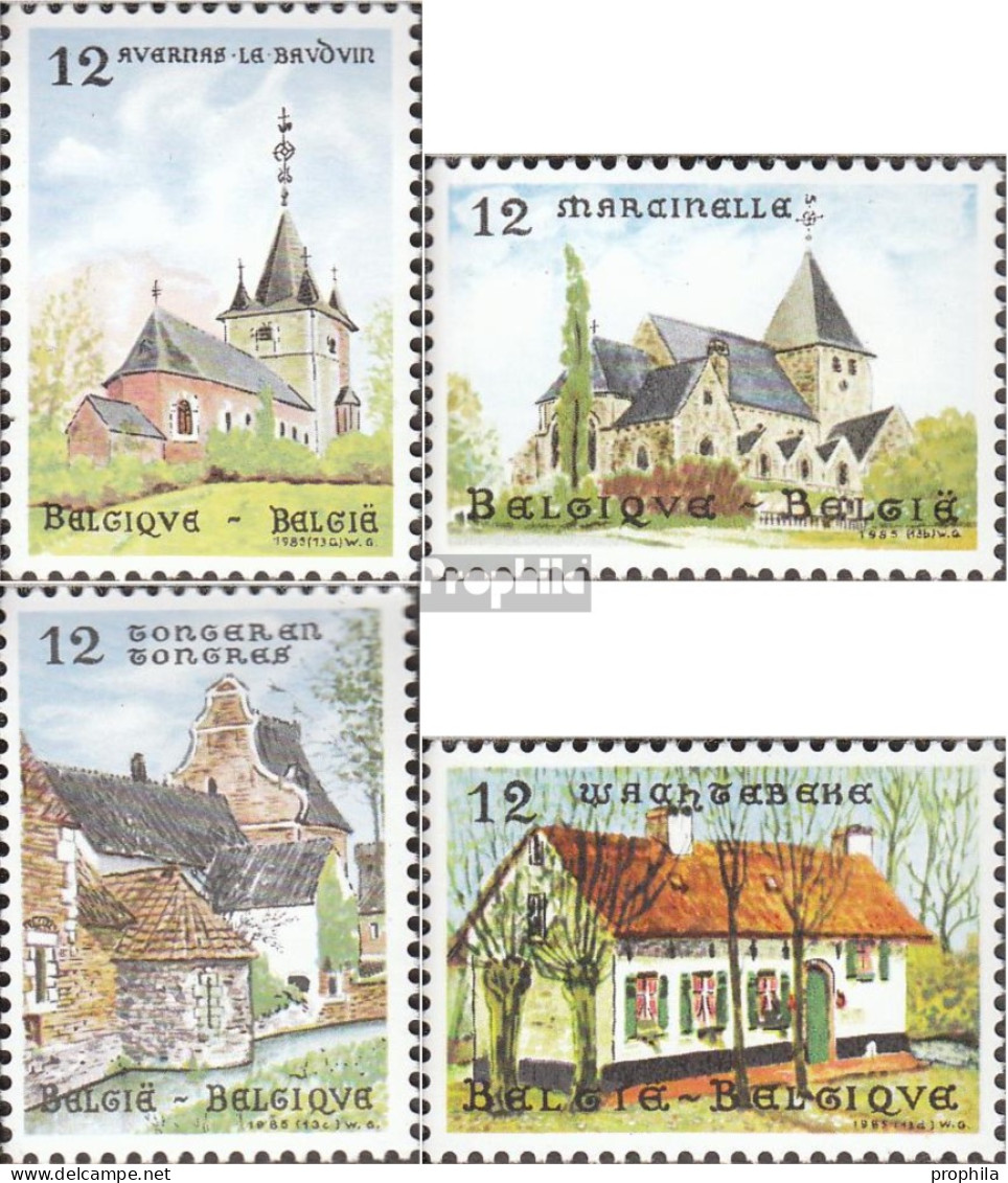 Belgien 2231-2234 (kompl.Ausg.) Postfrisch 1985 Tourismus - Ungebraucht