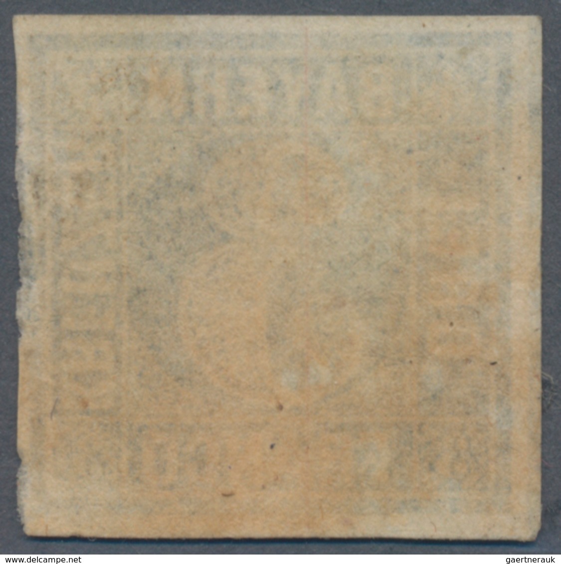 Bayern - Marken Und Briefe: 1849, Ziffern 3 Kr. Blau Von Platte 1, Ungebraucht Ohne Gummi, Farbfrisc - Other & Unclassified