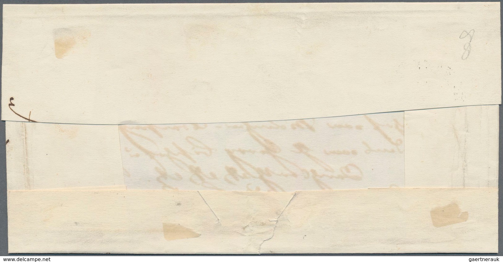 Bayern - Marken Und Briefe: 1849, Ziffern 6 Kr. Braunorange In Type I (unterbrochener Ziffernkreis) - Other & Unclassified