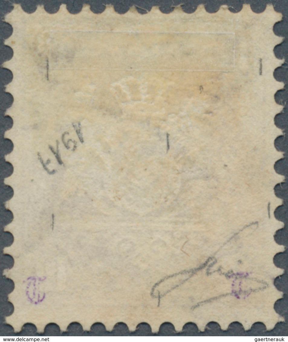 Bayern - Marken Und Briefe: 1870, Wappenausgabe 12 Kreuzer Lila, Wasserzeichen 16 Mm Rauten, Allseit - Otros & Sin Clasificación