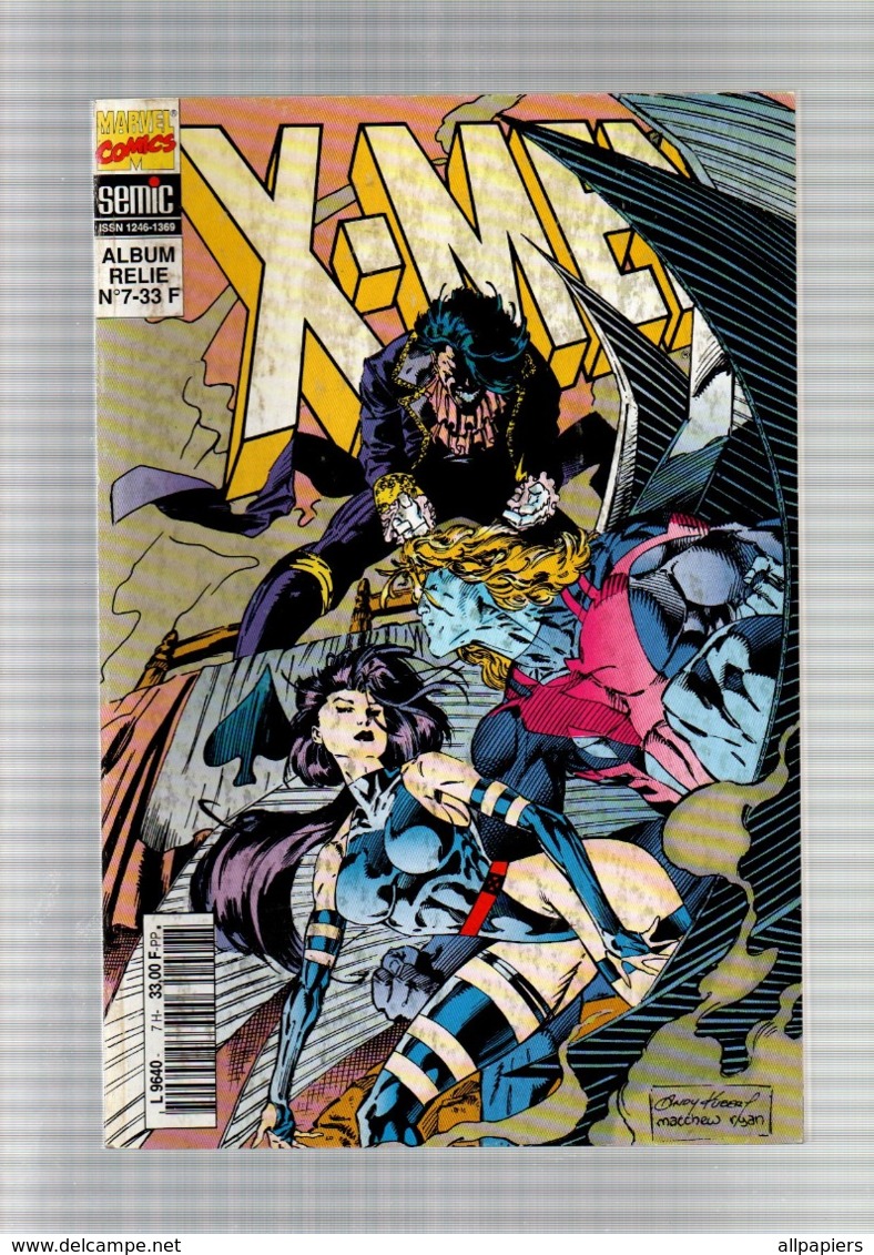 Comics Album Relié N°7 Avec X-Men N°13 Et 14 De 1995 - XMen