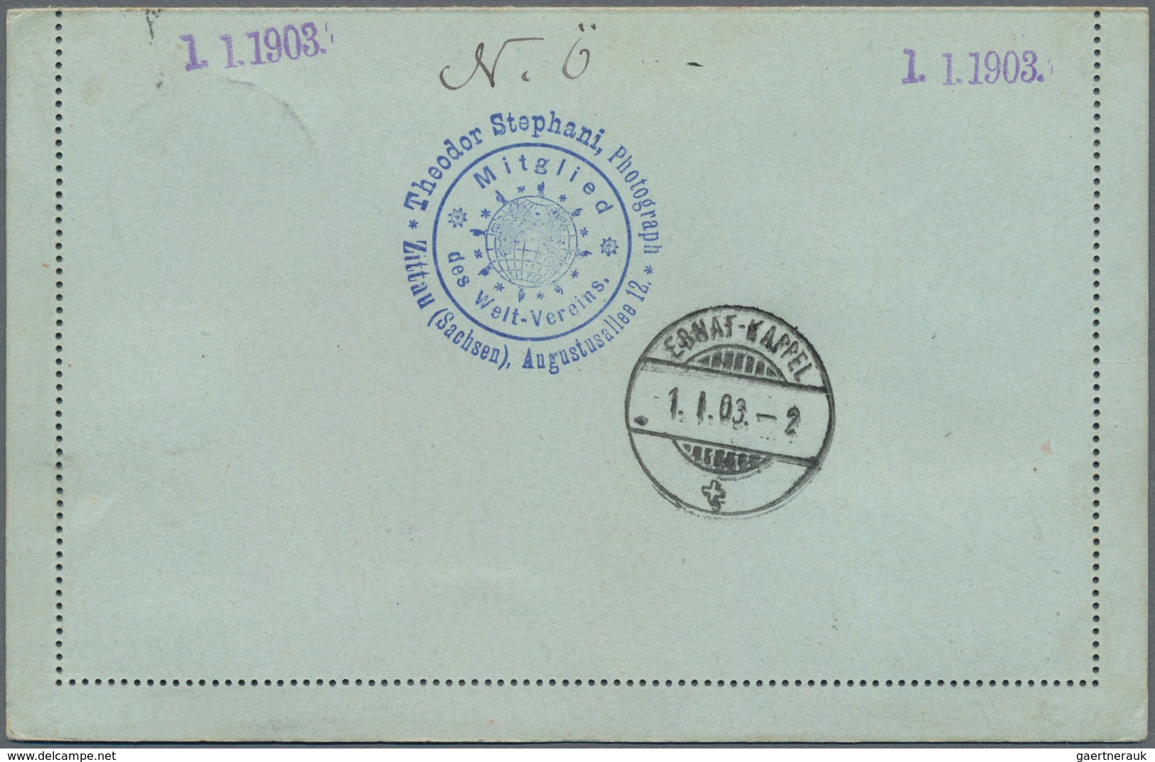 Württemberg - Marken Und Briefe: 1902, LETZTTAG: 10 Pfg. Rosa Zus. Mit 10 Pfg. Krone/Adler Und 10 Pf - Andere & Zonder Classificatie