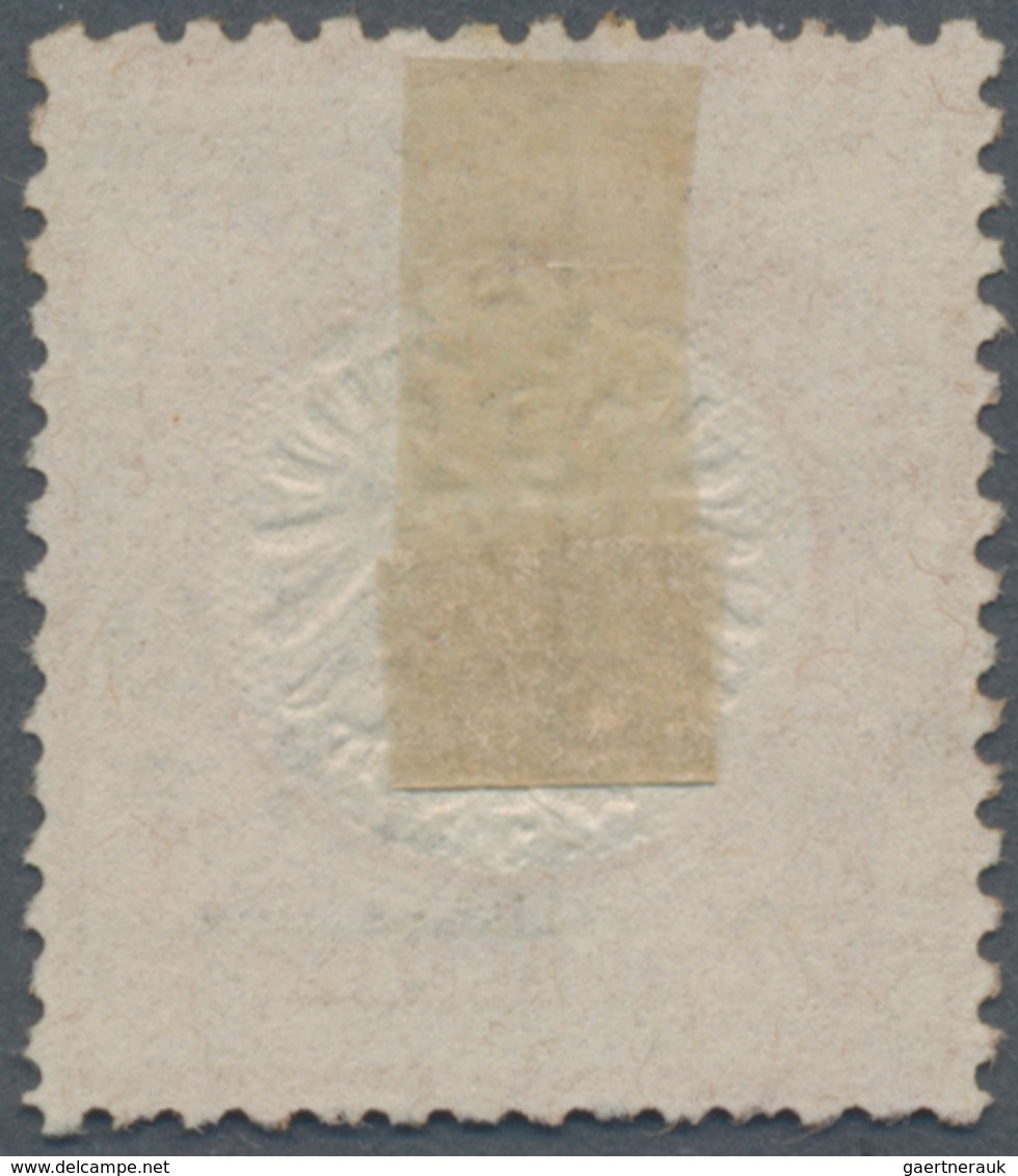 Deutsches Reich - Brustschild: 1872, Großer Schild ½ Gr Orange Mit Ra3 "KORSÖR-KIEL DPSK: POSTKT No. - Storia Postale