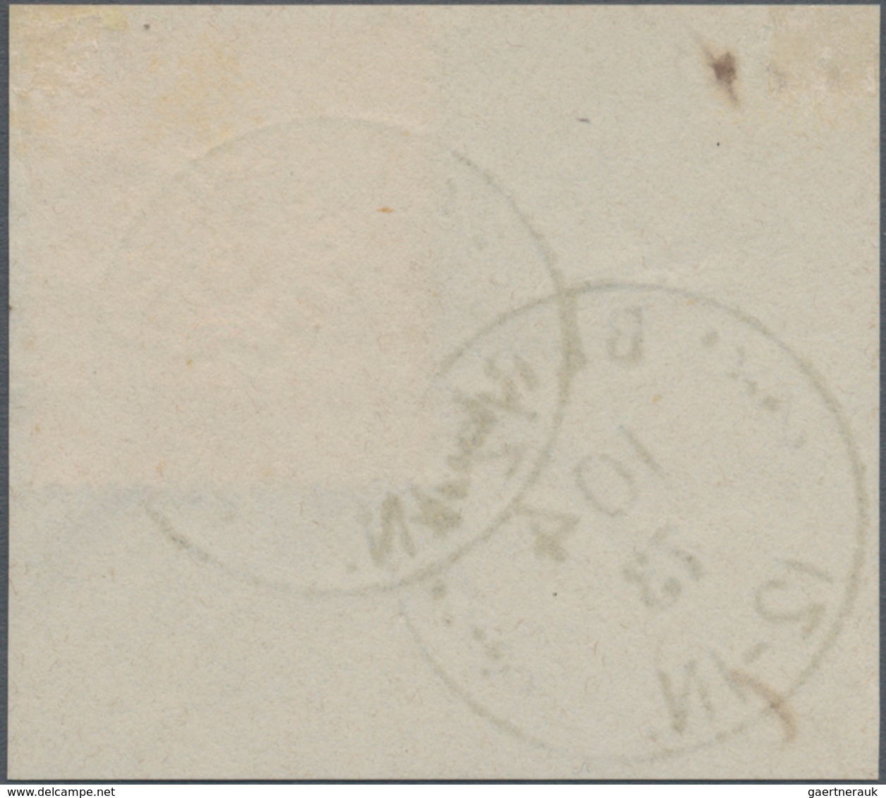 Deutsches Reich - Brustschild: BERLIN 10 4 73 HOFPOSTAMTS-Einkreisstempel Mit Beidseitig Zierornamen - Storia Postale