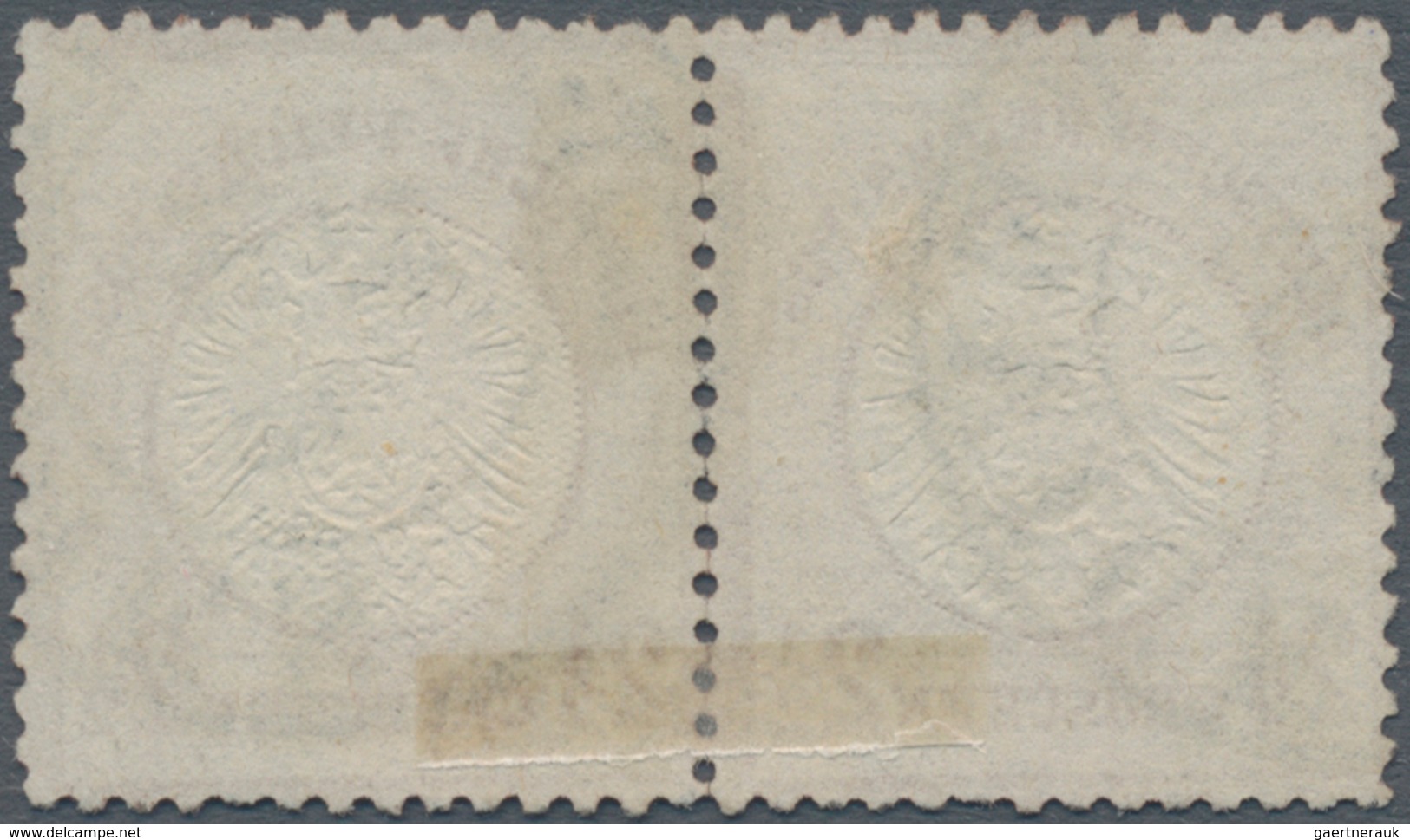 Deutsches Reich - Brustschild: 1872, Großer Schild 9 Kr. In Besserer B-Farbe Lilabraun Im Waagrechte - Storia Postale