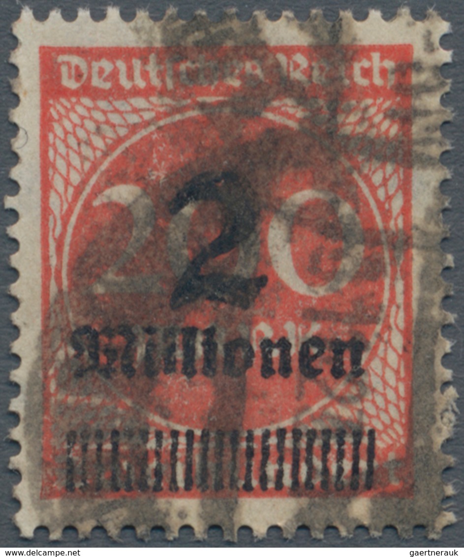Deutsches Reich - Inflation: 1923, 2 Mio. Auf 200 M. Zinnober, Plattendruck, Mit Zeitgerechter Entwe - Nuovi