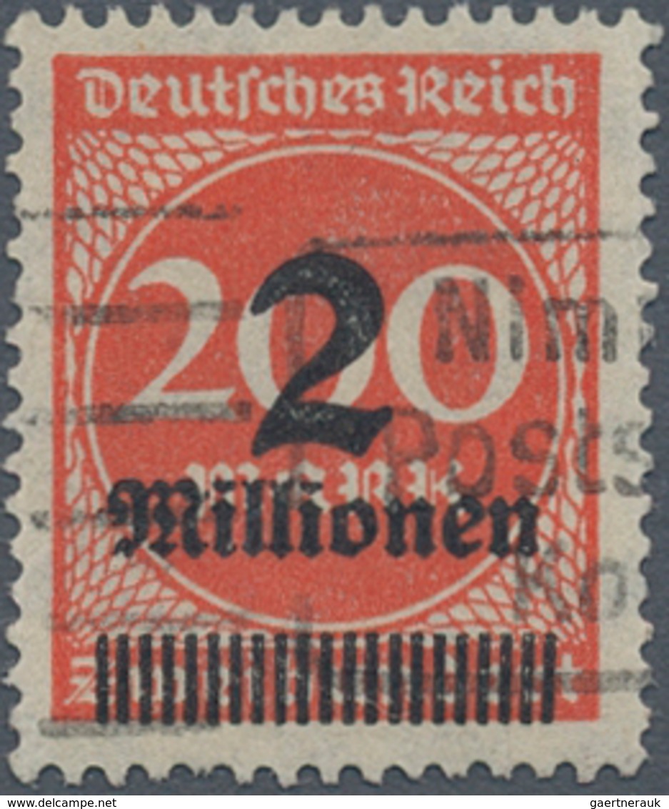 Deutsches Reich - Inflation: 1923, 2 Mill. Auf 200 Mark Zinnober Sauber Entwertet Mit Maschinenstemp - Ongebruikt