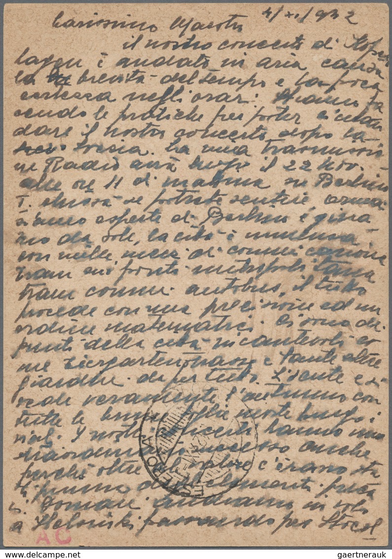 Deutsches Reich - Ganzsachen: 1941, 5 Pf Hitler Ganzsachenkarte Mit Zusatzfrankatur 1 Pf U. 50 Pf Hi - Altri & Non Classificati