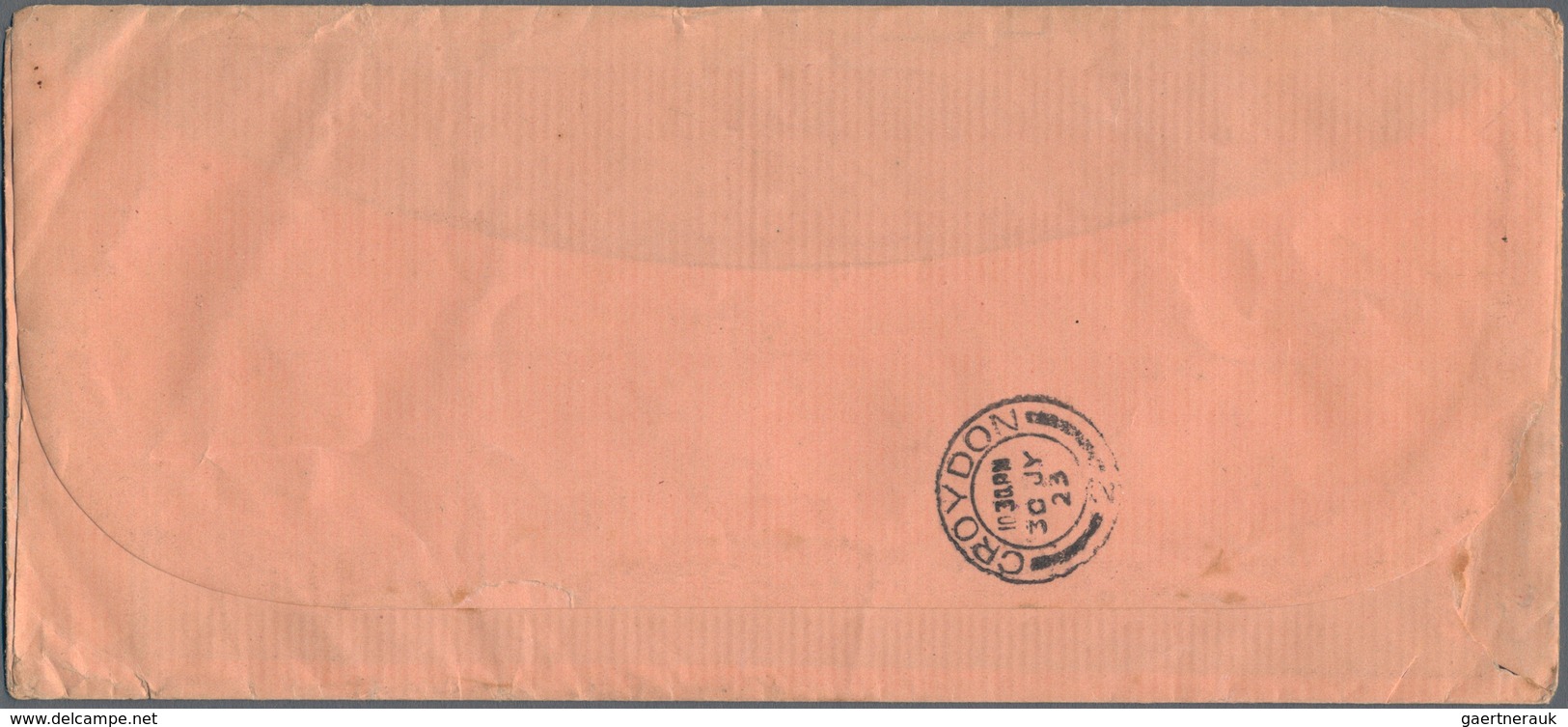 Deutsches Reich - Besonderheiten: 1919/1923, Luftpostbrief Aus KÖLN Mit Dienststempel "BRITISH RHINE - Altri & Non Classificati