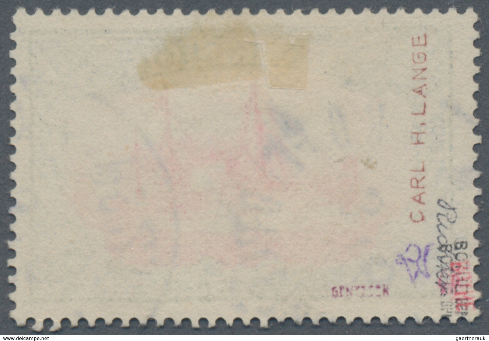 Deutsche Post In China: 1901, Petschili, Kiautschou 5 Mark Schiffszeichnung, Farbfrisch, Rechts Oben - China (kantoren)