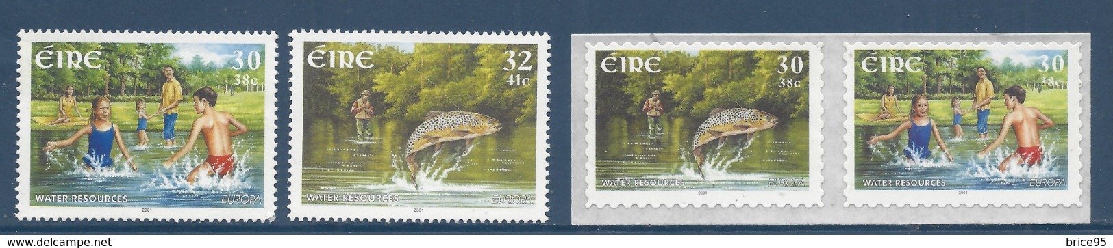 Irlande - Europa - Yt N° 1345 à 1348 - Neuf Sans Charnière - 2001 - Unused Stamps