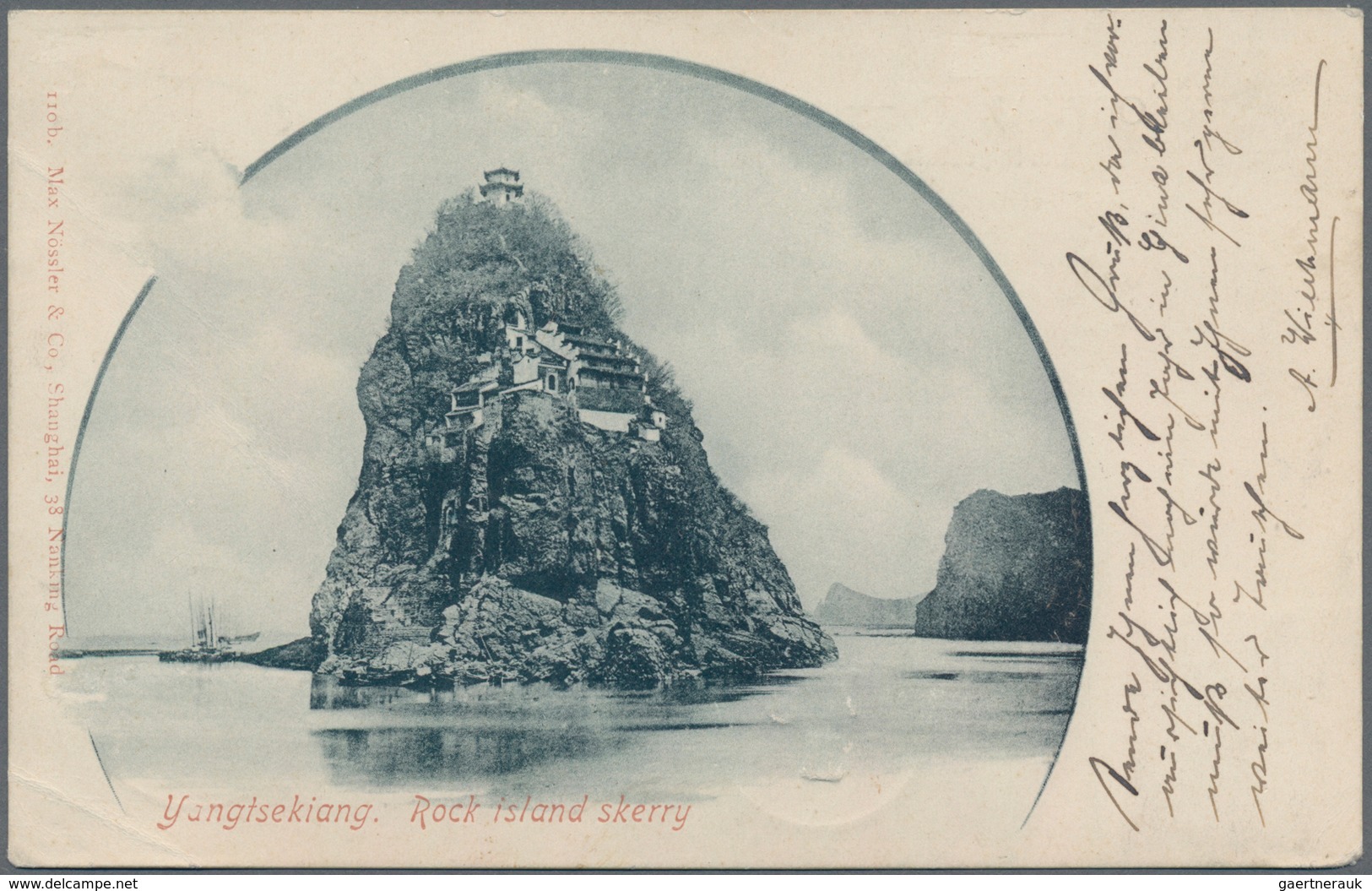 Deutsche Post In China - Besonderheiten: 1901, Feldpost-Ansichtskarte Mit Chinesischer Und Japanisch - China (kantoren)