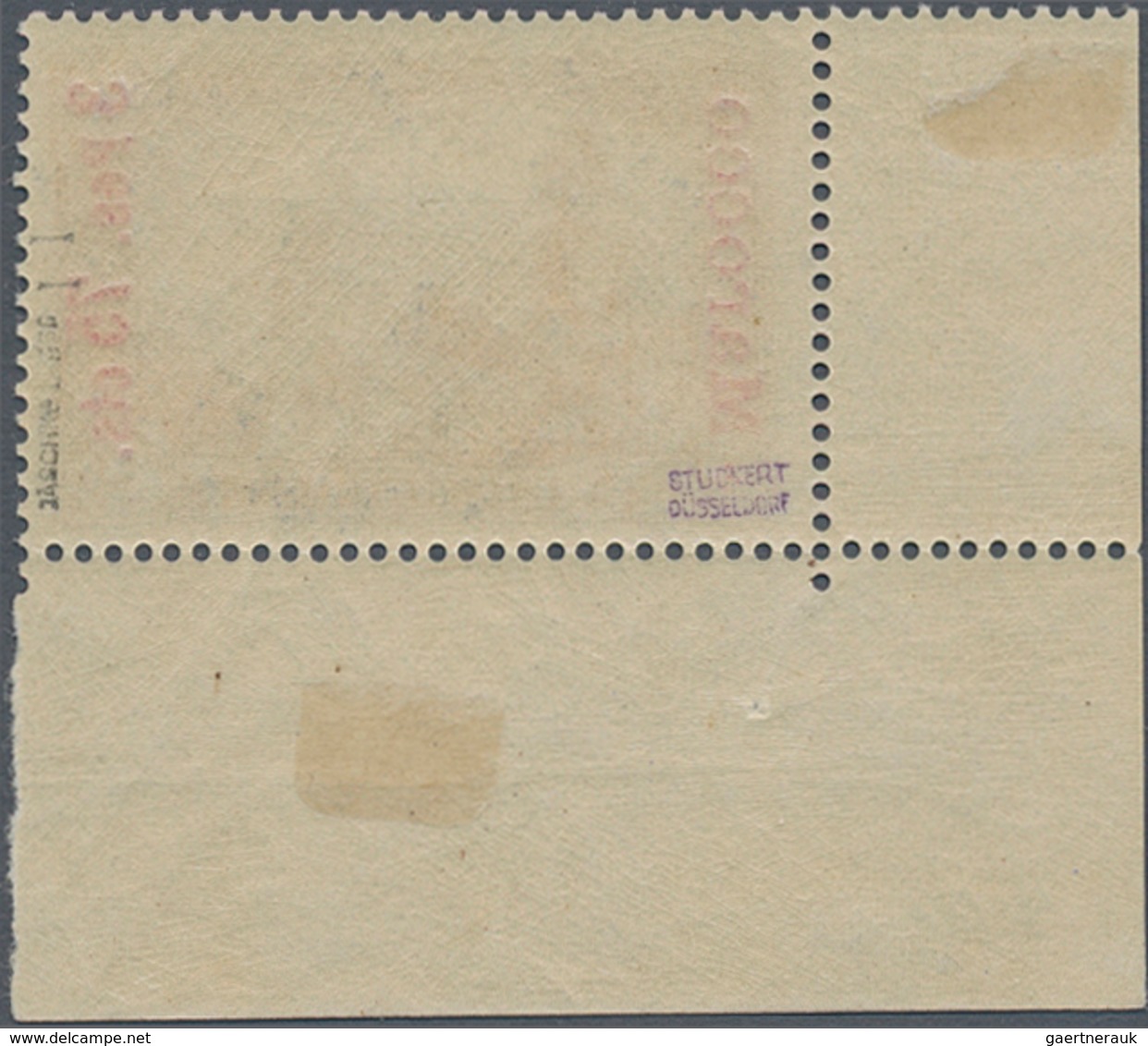 Deutsche Post In Marokko: 1903, 3 Pes. 75 Cts. A. 3 Mk. Reichspost Type I Mit Fettem Aufdruck Aus De - Marocco (uffici)