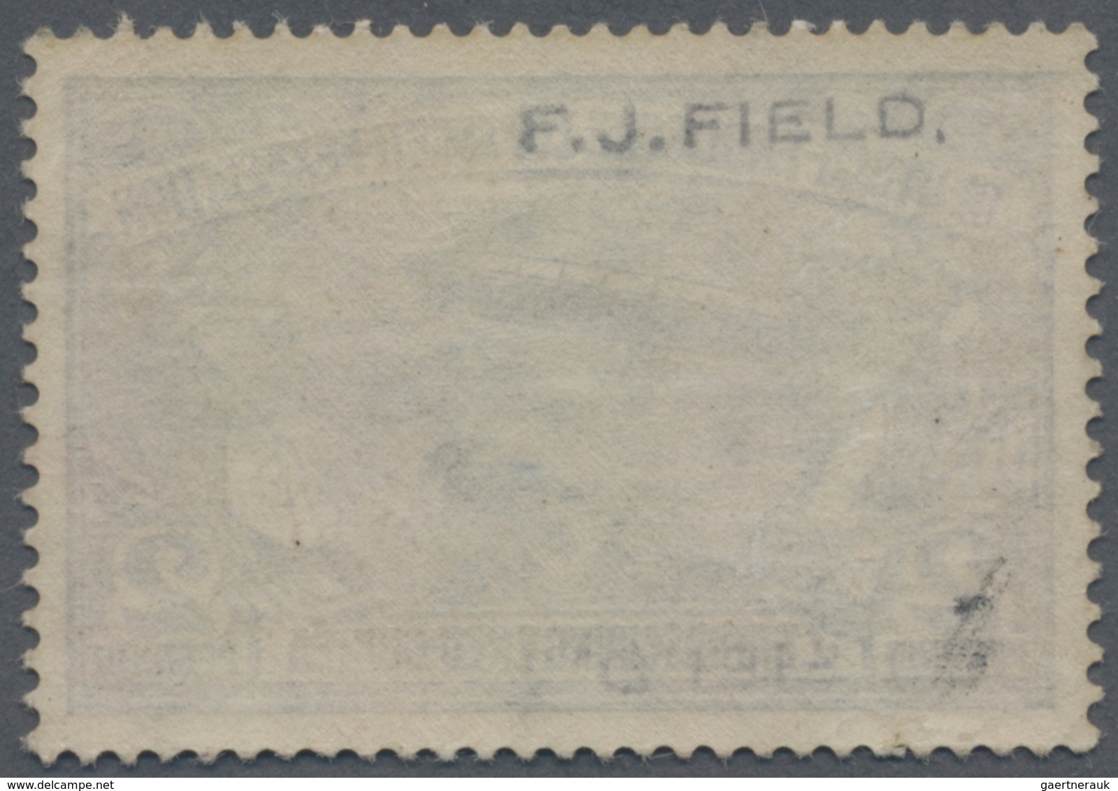 Deutsch-Neuguinea: 1913, 2 Pfg. Spendenmarke „Deutsch-Englische Luftschiff-Expedition, Ungebraucht M - Duits-Nieuw-Guinea