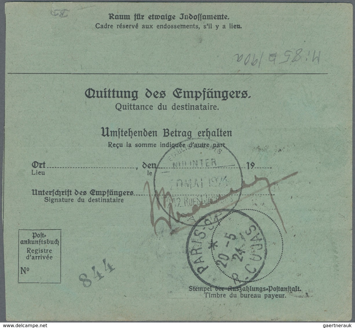 Deutsche Abstimmungsgebiete: Saargebiet: 1922, Landschaftsbilder 5 C. Und 30 C. In Selt. Verwendung - Gebruikt