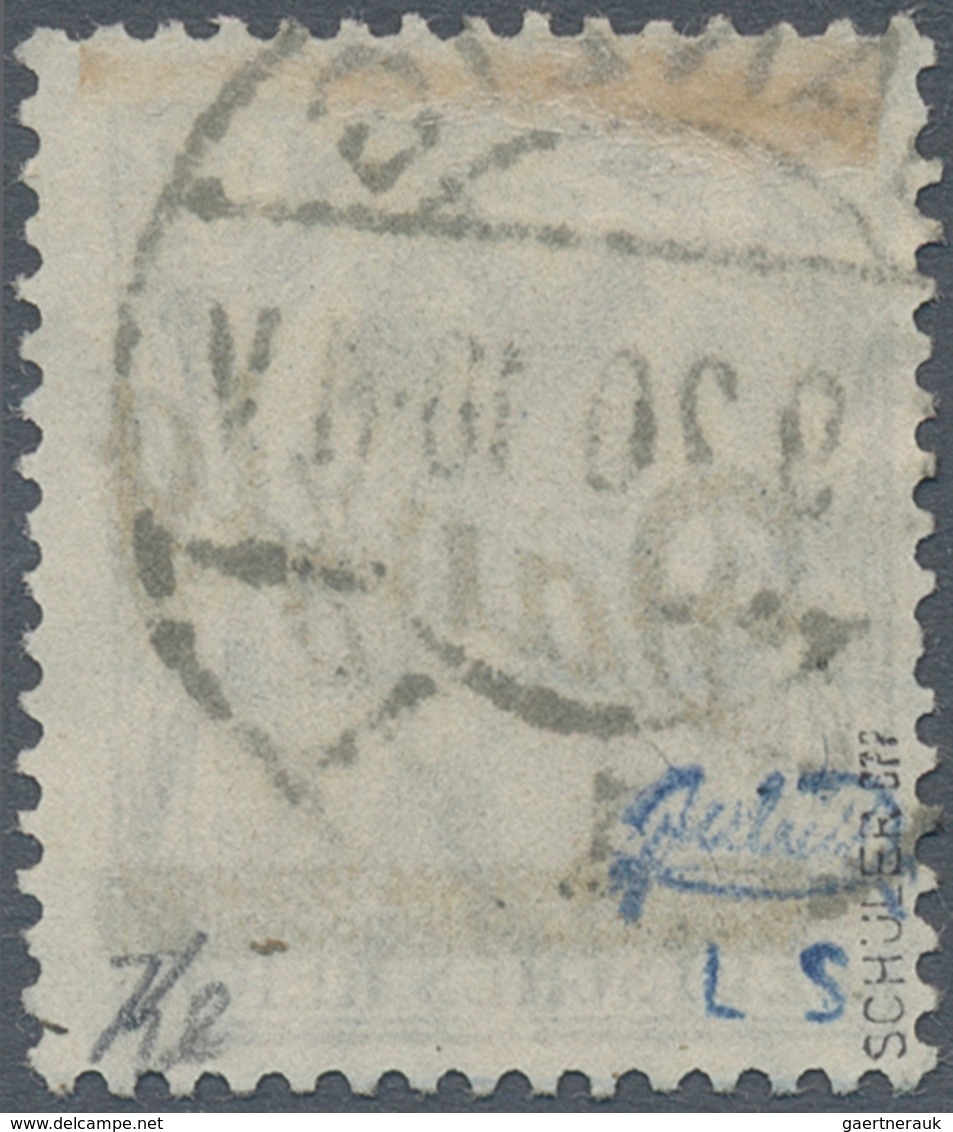 Danzig: 1920, 2½ Pfg. Kleiner Innendienst Gefälligkeitsentwertung "D(ANZIG * 1 X ...9.20-1V"), Signi - Altri & Non Classificati