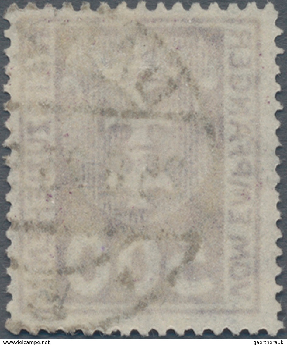 Danzig - Portomarken: 1923, Portomarke 500 Pfg. Wasserzeichen 3 X - Stehende Maschen, Gestempelt "DA - Sonstige & Ohne Zuordnung