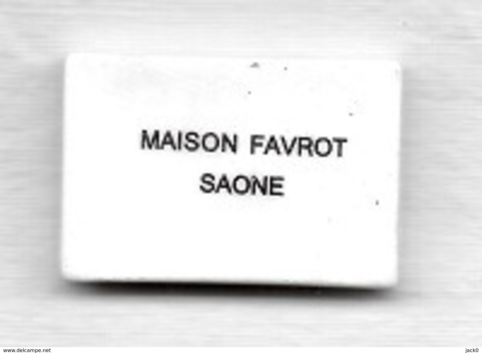 Féve  Ville, La  Fontaine  De  La  Place  Verso  MAISON  FAVROT  à  SAÔNE  ( 25 ) - Région