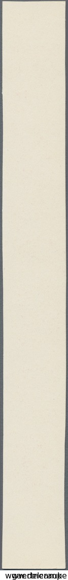 Dt. Besetzung II WK - Laibach: 1945, Vorlagedruck Als Senkrechter 6er-Streifen Auf Kartonpapier Ohne - Occupazione 1938 – 45