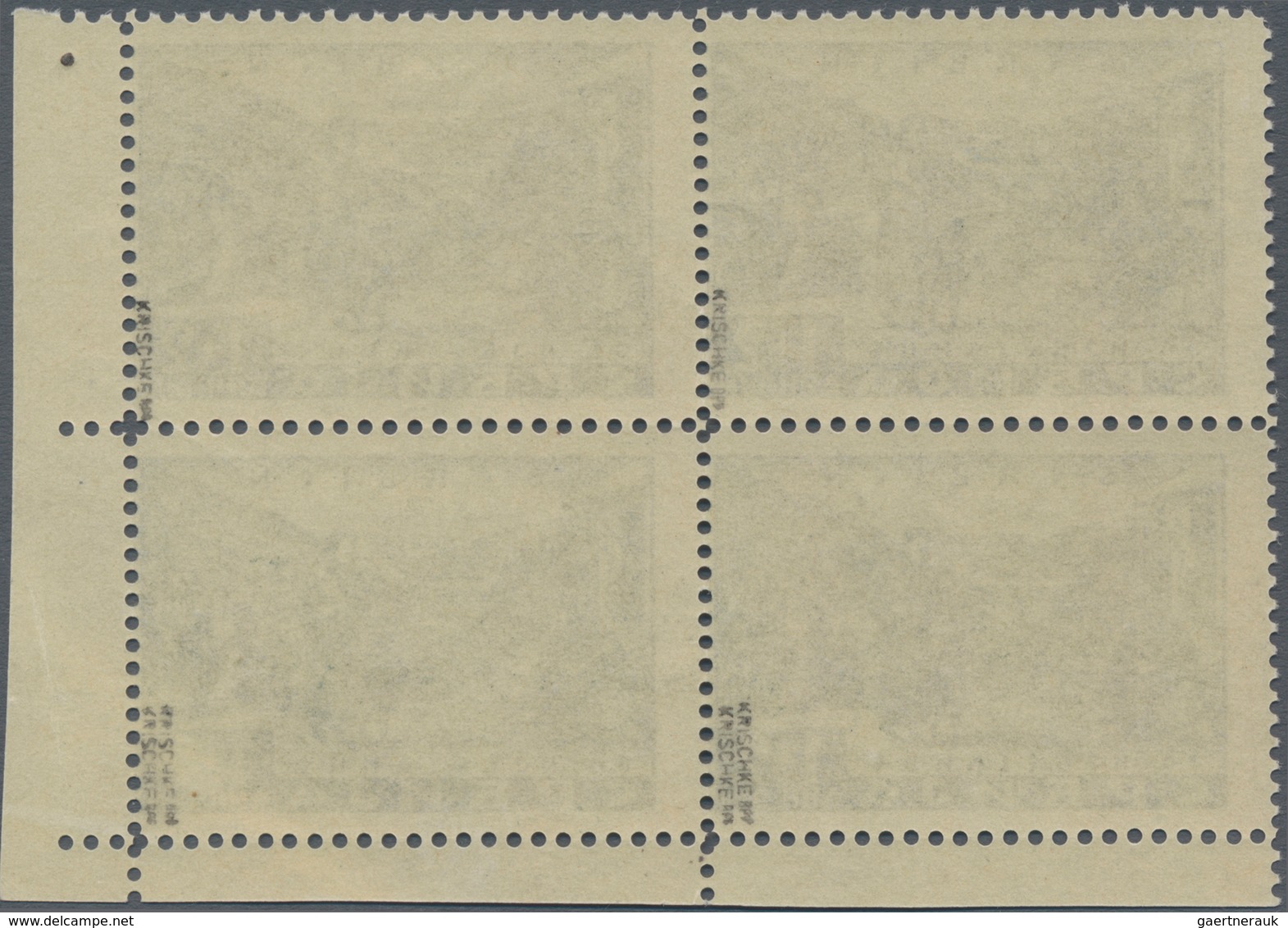 Dt. Besetzung II WK - Serbien: 1941. Katastrophengeschädigte 1+2D Mit Plattenfehler Im Postfrischen - Occupazione 1938 – 45