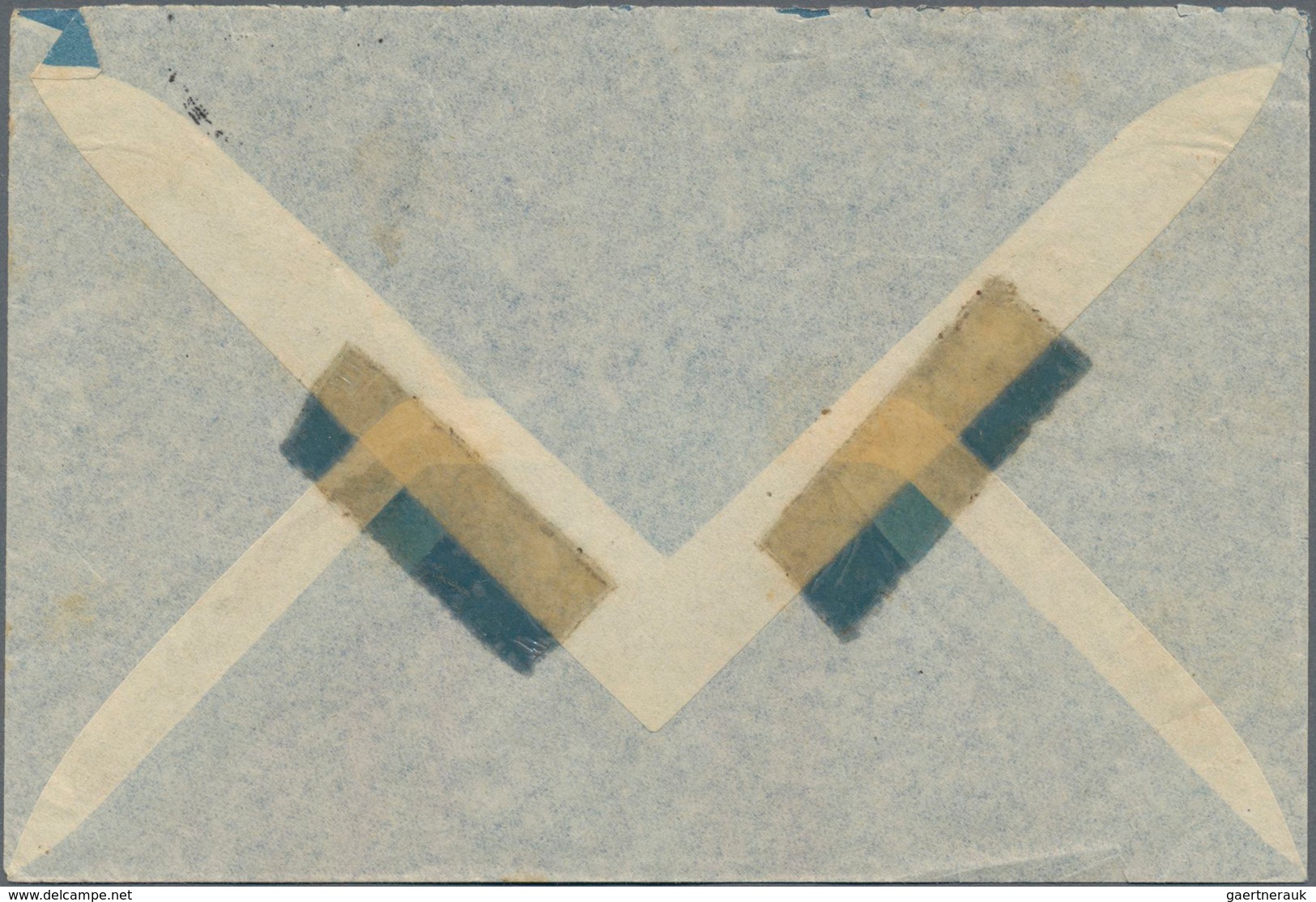 Feldpostmarken: 1944 Feldpostbrief Von Der Insel Kreta Nach Braunschweig, Etwas öliger Stempel - Otros & Sin Clasificación