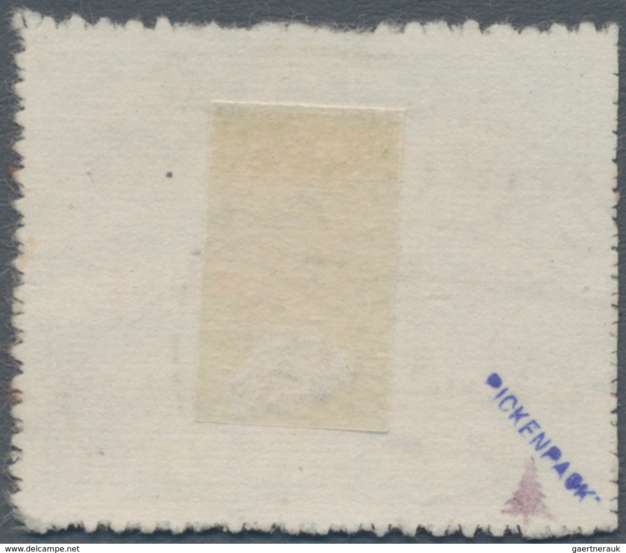 Feldpostmarken: 1944, „INSELPOST-Zulassungsmarke” Mit Rotem, Waagerechten Lokalaufdruck Von Kreta. D - Altri & Non Classificati