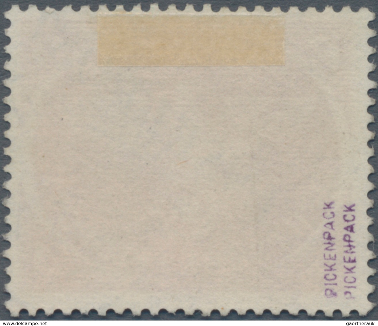 Feldpostmarken: 1944, Insel Rhodos, Inselpost-Zulassungsmarke Mit Diagonalem Schwarzblauen Agramer A - Sonstige & Ohne Zuordnung