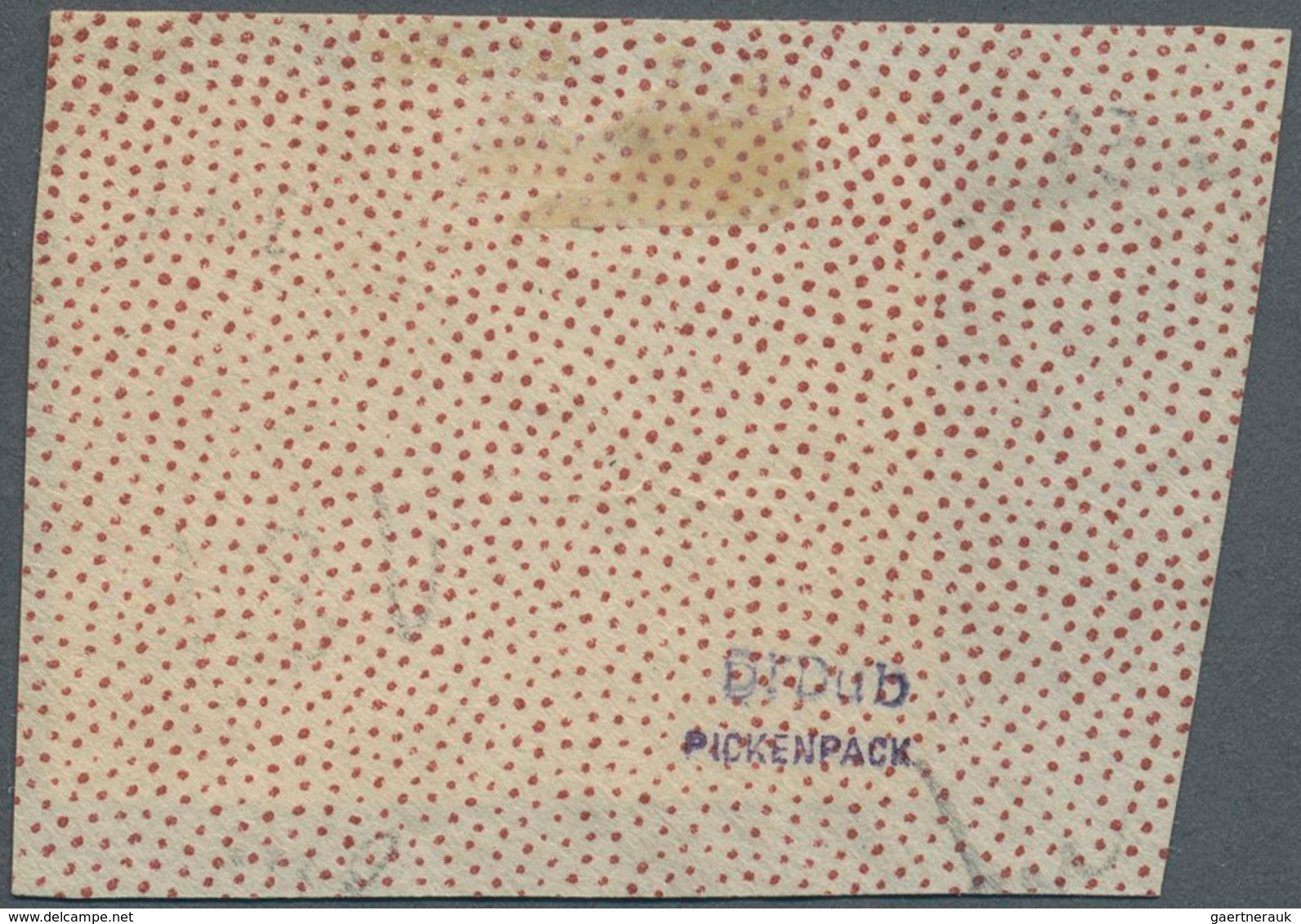 Feldpostmarken: 1945, U-Boot Hela Violettultramarin, Entwertet Mit Tagesstempel Der FELDPOST G, Auf - Altri & Non Classificati