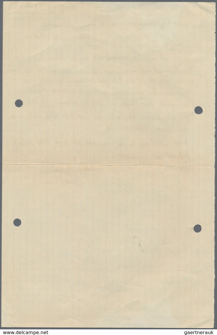 KZ-Post: 1937 (24.6.), Antwortschreiben Der Kommandantur Des Konzentrationslagers Lichtenburg Aus "P - Storia Postale