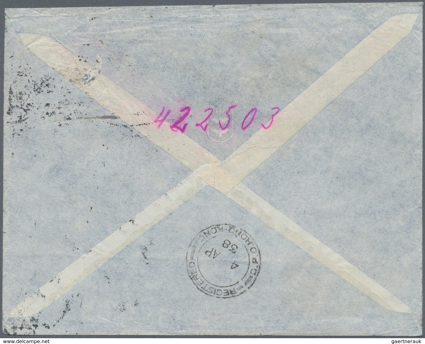 Deutsches Reich - 3. Reich: 1936/1938, Zwei Luftpostbriefe Je Mit 3 Mark Flugpost: 3.25 RM-Frankatur - Ungebraucht