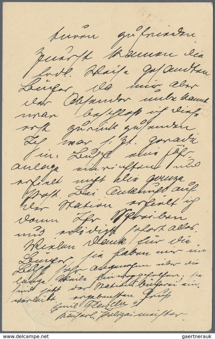Deutsche Kolonien - Togo: 1914 (19.5.), 5 Pfg GA-Kte Mit Stempel "KETE-KRATSCHI TOGO" (klarer Abschl - Togo