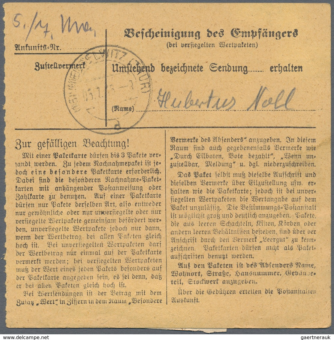 Sowjetische Zone - Bezirkshandstempel - III - Bez. 16 (Erfurt): 1948, 40 Pfg. Arbeiter Mit Aufdruck - Andere & Zonder Classificatie