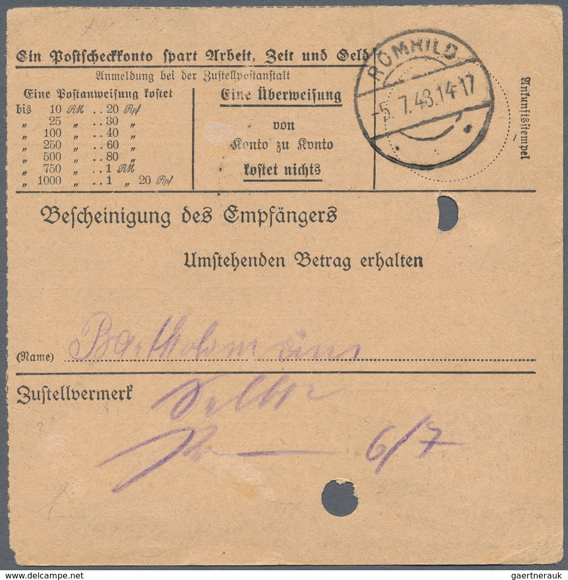 Sowjetische Zone - Bezirkshandstempel - X - Bez. 41 (Chemnitz): 1948, 30 Pfg. Arbeiter Mit Aufdruck - Altri & Non Classificati