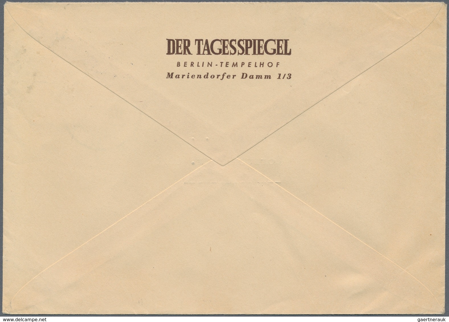 Berlin: 1951, 30 Pfg. Philharmonie Als Portogerechte Einzelfrankatur Auf Brief Von "BERLIN W 11 13.9 - Brieven En Documenten