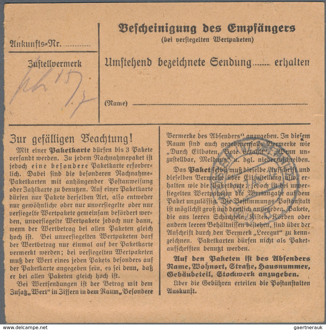 Sowjetische Zone - Sächsische Schwärzungen: ANNABERG: 1945, 15 Pf Und 25 Pf Hitler Geschwärzt Auf Pa - Altri & Non Classificati