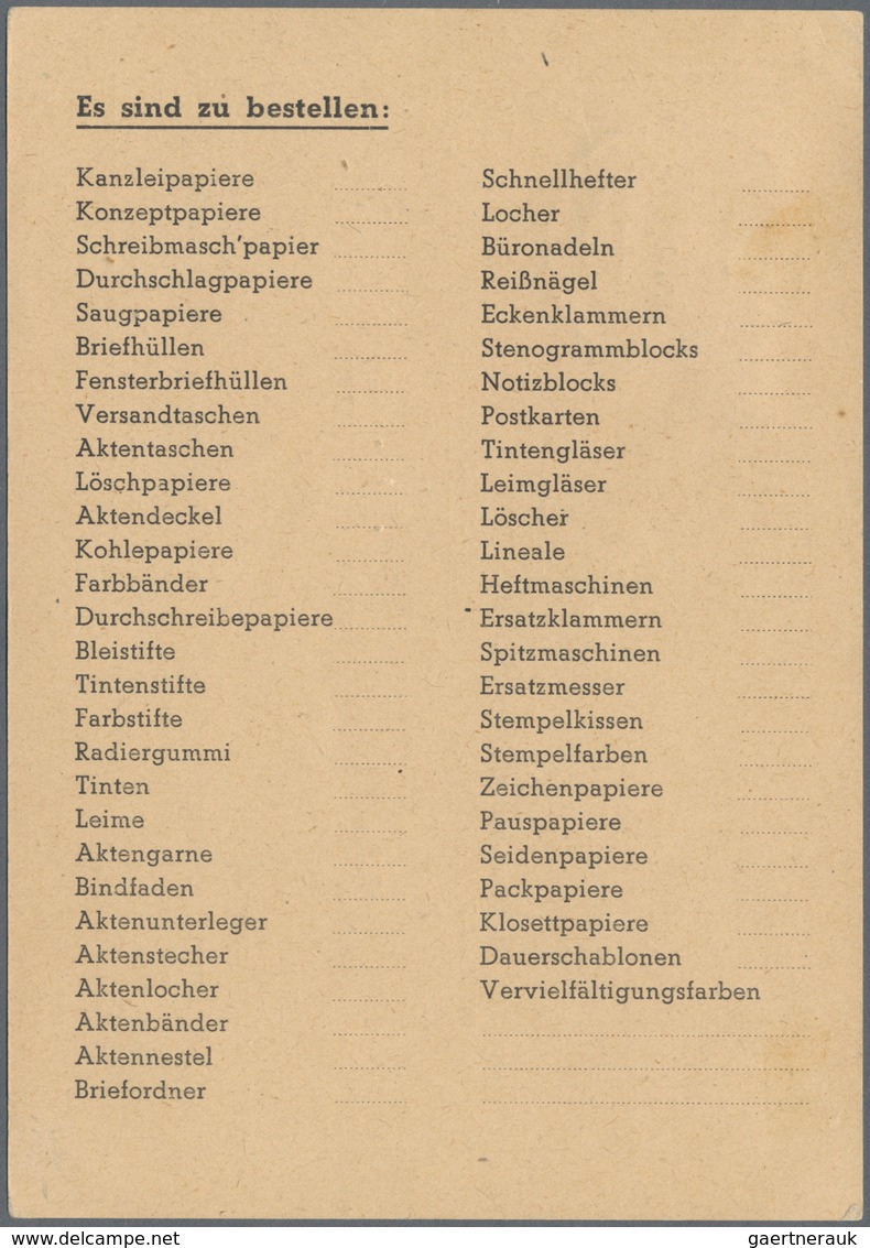 Französische Zone - Baden: 1949, Wiederaufbau Freiburg 4 + 16 Pf Als Portogerechte Einzelfrankatur A - Altri & Non Classificati