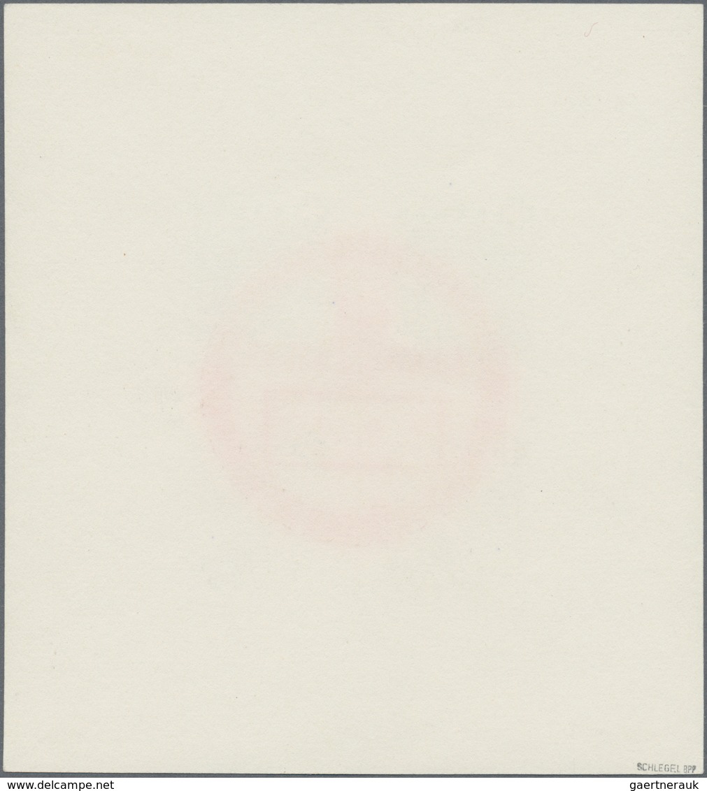 Französische Zone - Baden: 1949, Blockausgabe Rotes Kreuz, Gestempeltes Exemplar In Type I Mit Rotem - Altri & Non Classificati