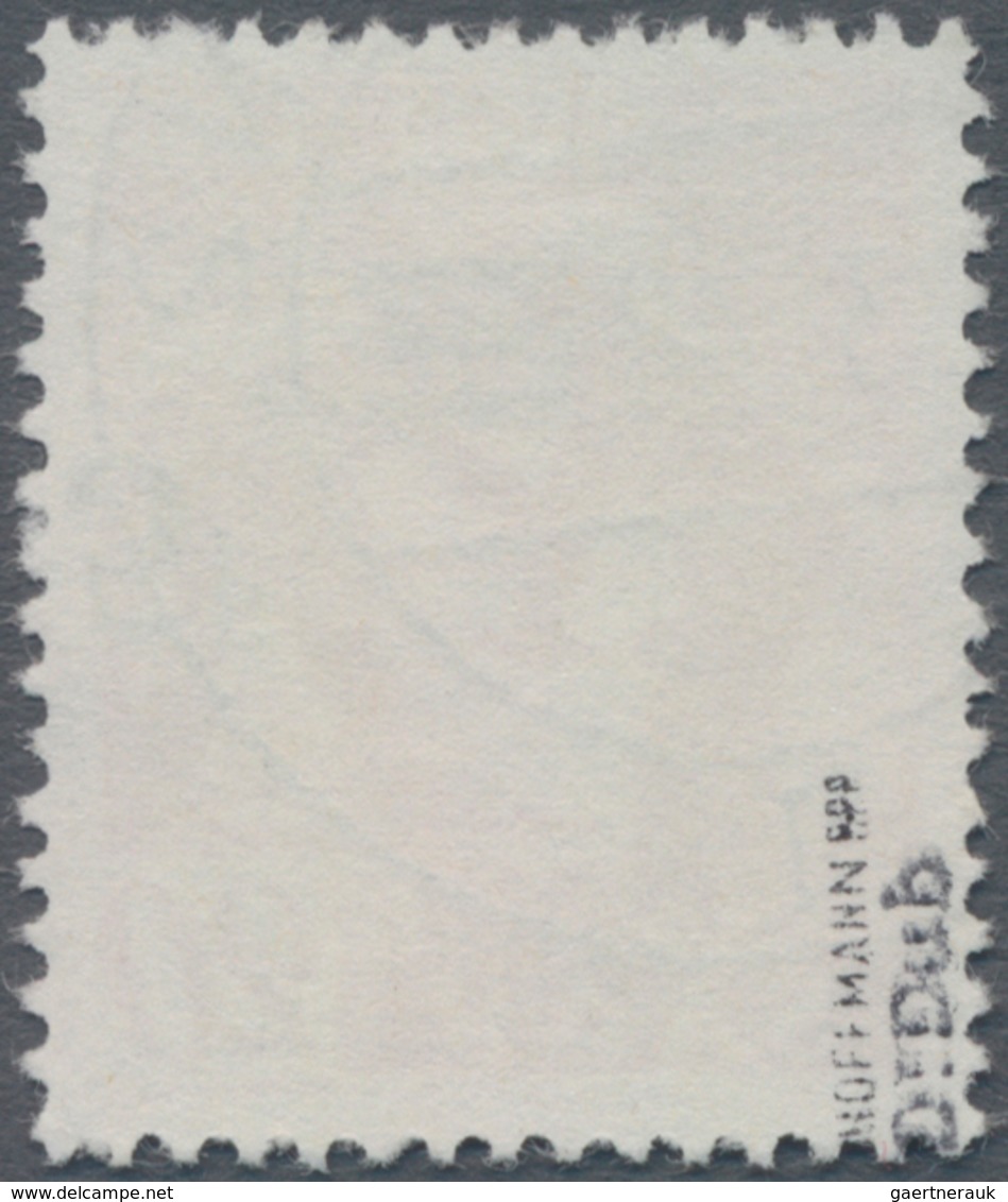 Saarland (1947/56): 1947, Freimarke 5 F Auf 20 Pfg. Mit Kopfstehendem Aufdruck, Zentrisch Klar Entwe - Covers & Documents