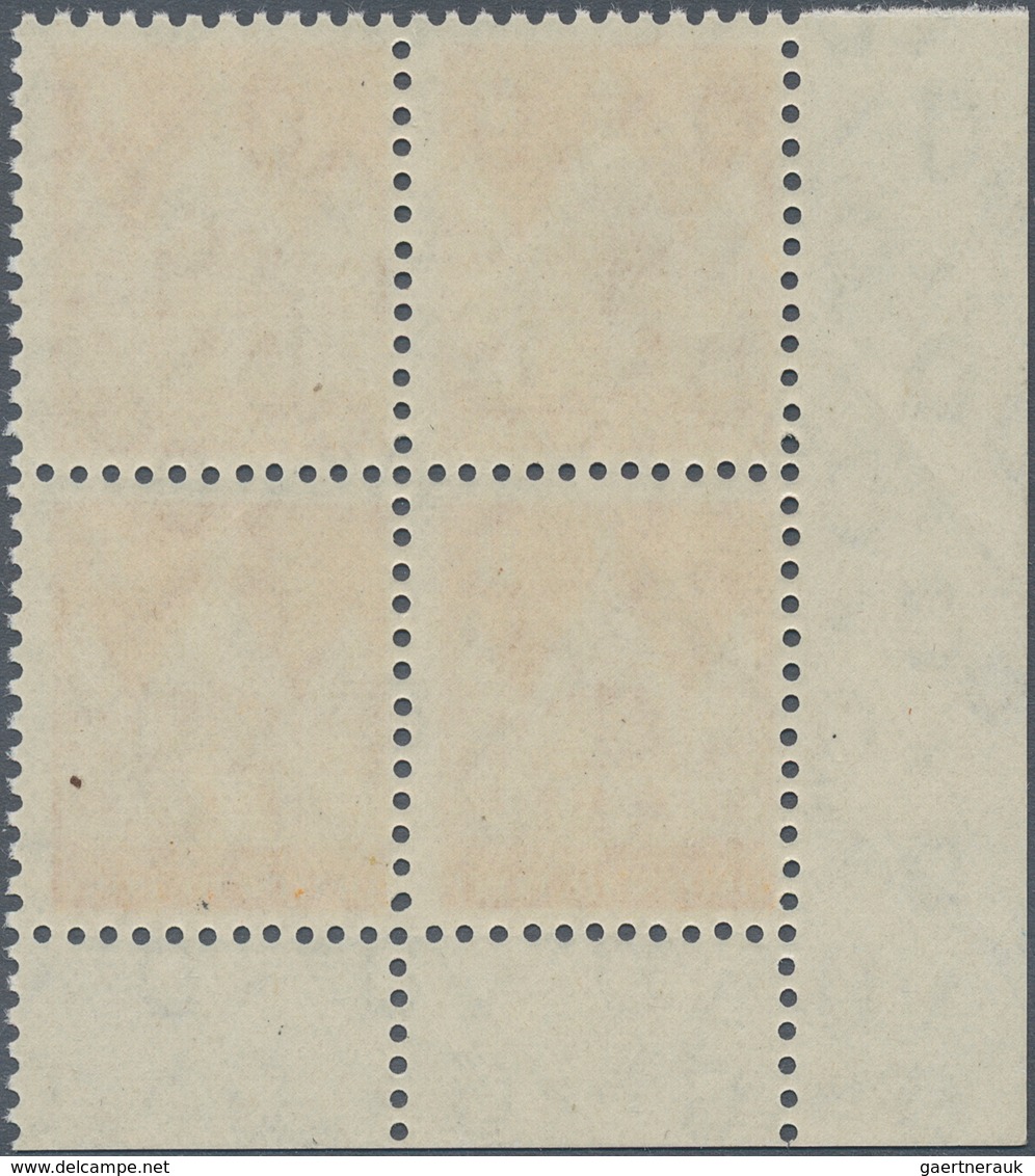 Bizone: 1948, Freimarke Bauten, 8 Pf. Gelborange, Gezähnt K 11¼ : 11, Mit Dem Seltenen Wasserzeichen - Andere & Zonder Classificatie