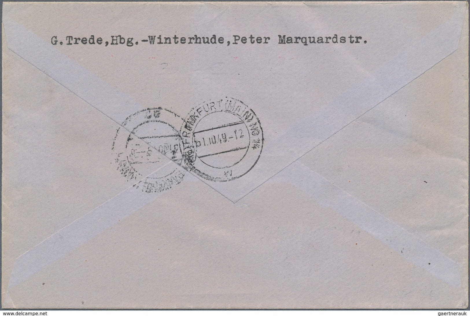 Bundesrepublik Deutschland: 1949, 20 Pf „100 Jahre Briefmarken” Mit Plattenfehler II „Weißer Strich - Brieven En Documenten