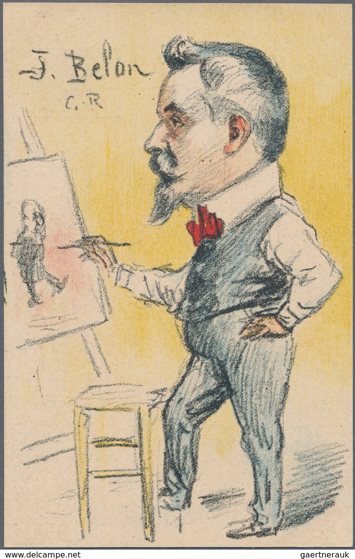 Ansichtskarten: Künstler / Artists: BELON, José (1861-1927), Französicher Maler Und Zeichner. Franzö - Zonder Classificatie
